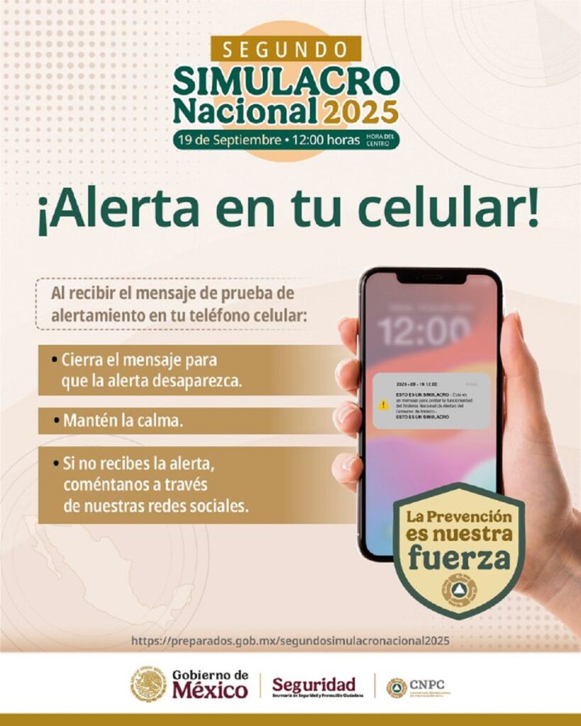 Simulacro Nacional 19 de septiembre