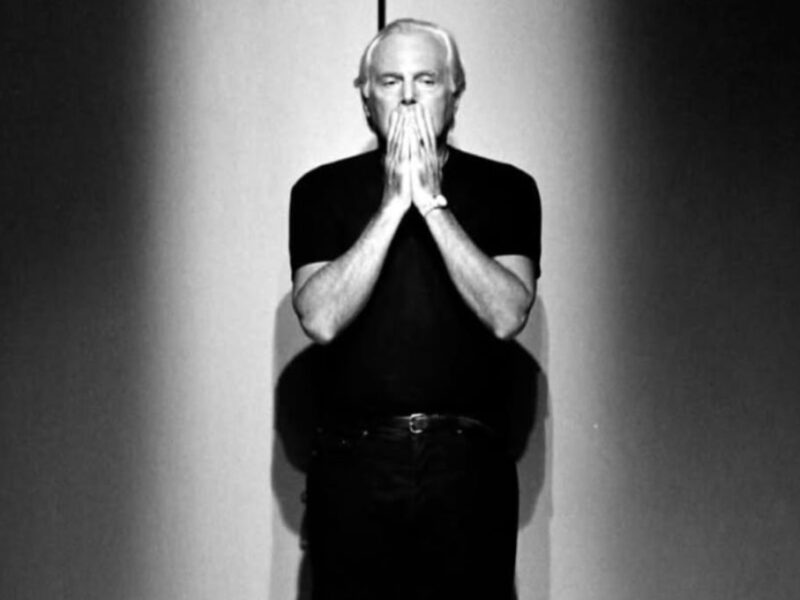 Confirman película biográfica de Giorgio Armani