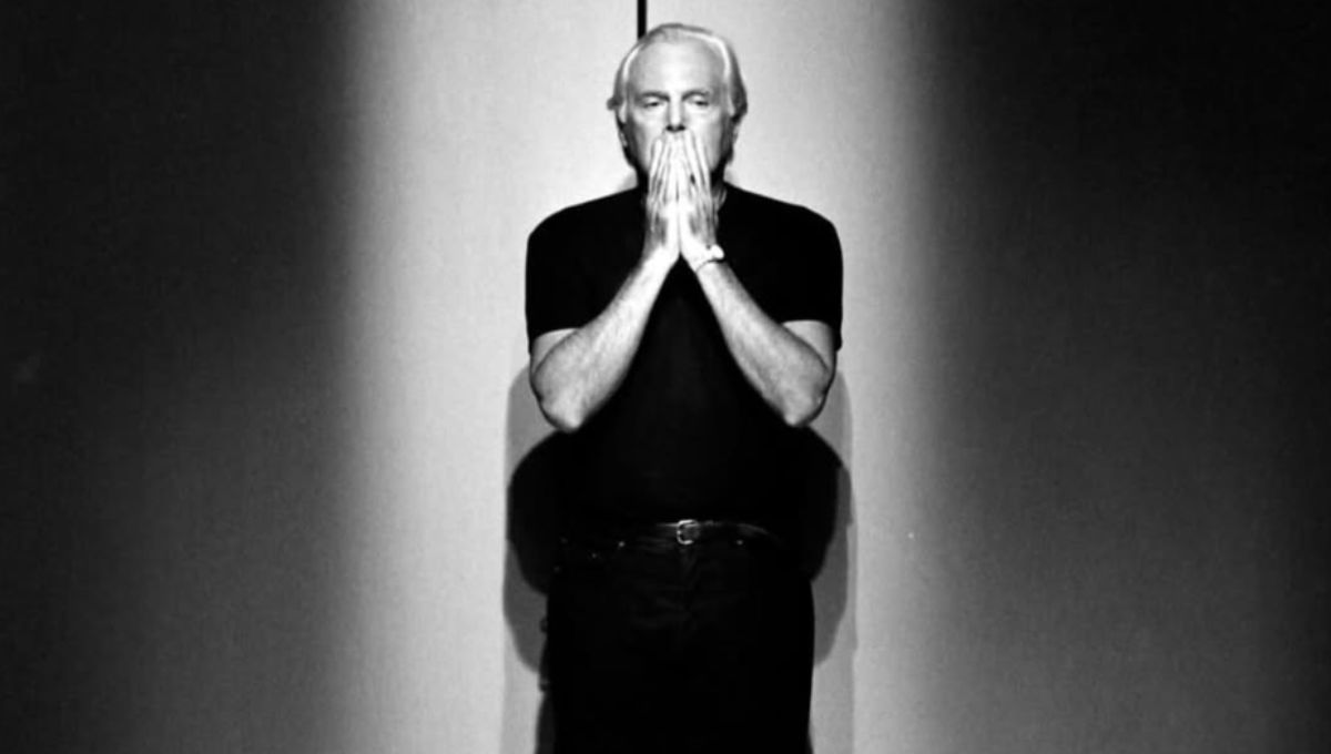 Confirman película biográfica de Giorgio Armani
