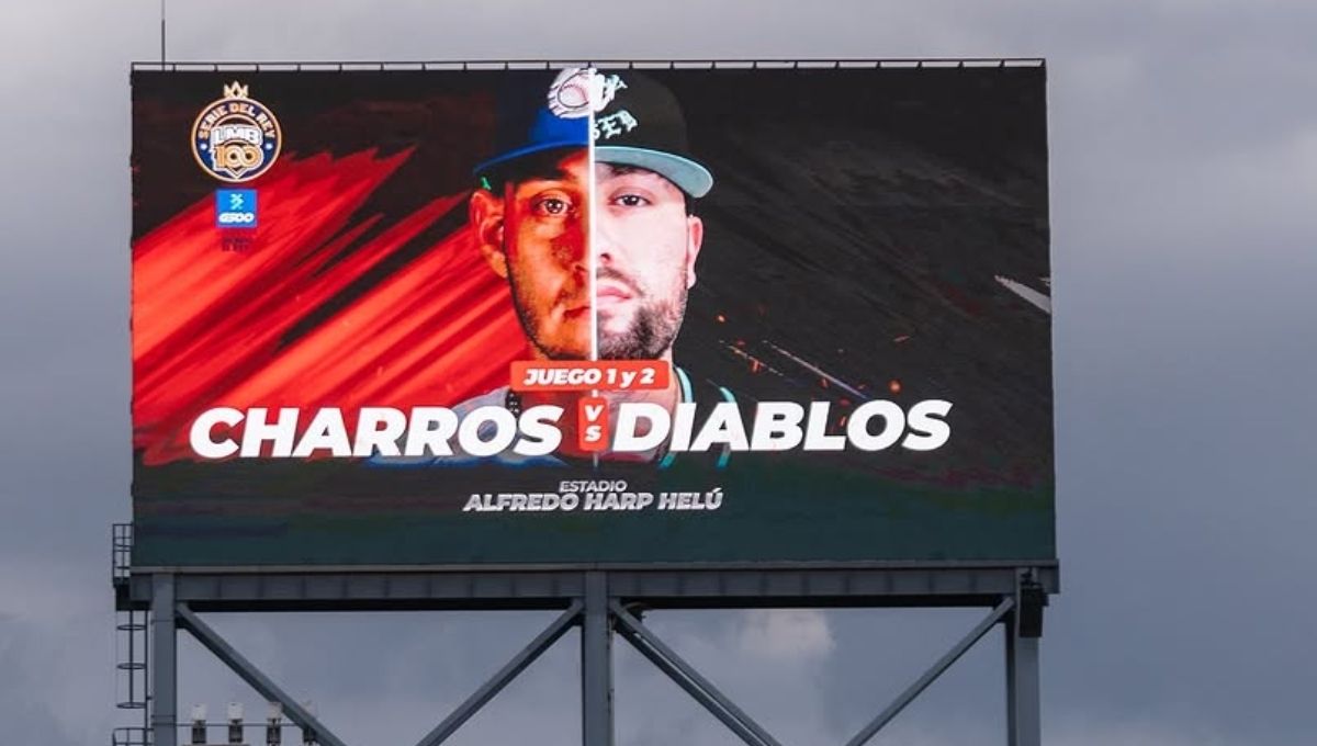 Diablos Rojos vs Charros juego 2 de la Serie del Rey