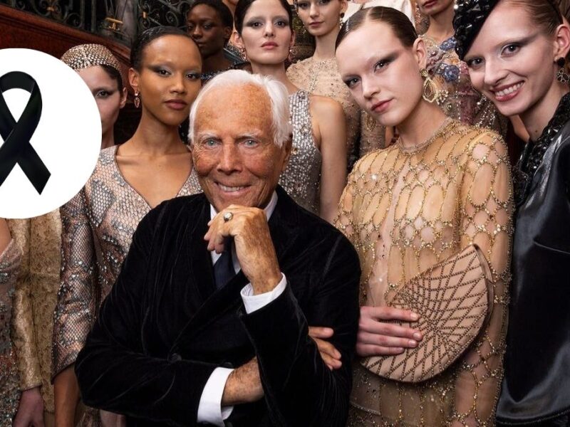 giorgio armani muere a los 91 años