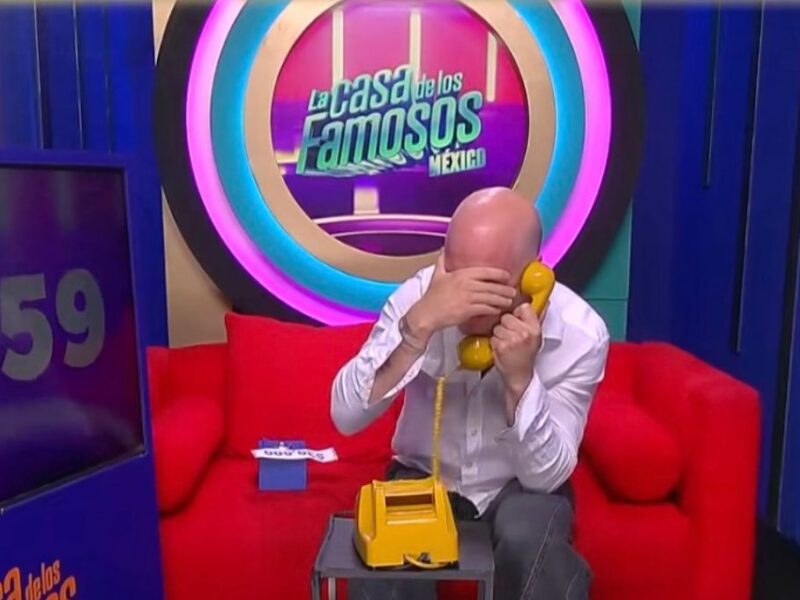 Facundo llorar al hablar con su prometida en La Casa de los Famosos México