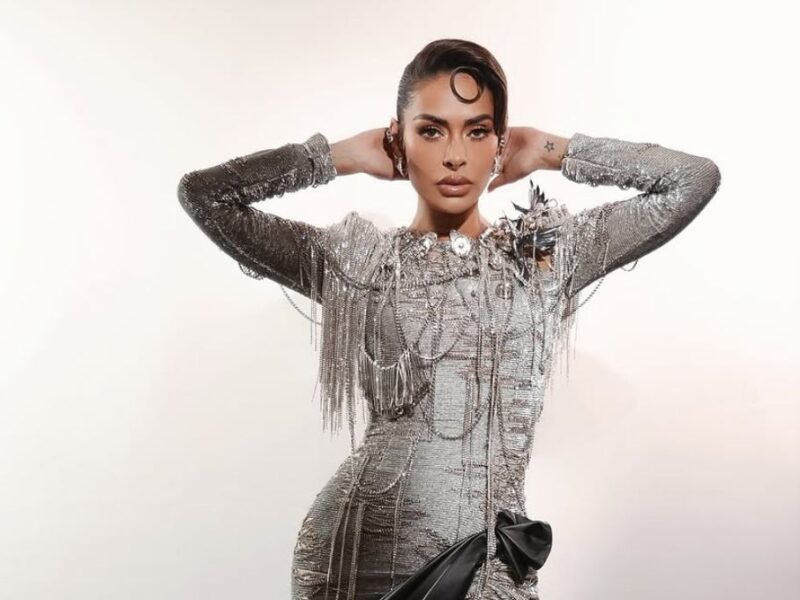 Galilea Montijo luce vestido inspirado en su abuela en LCDLF