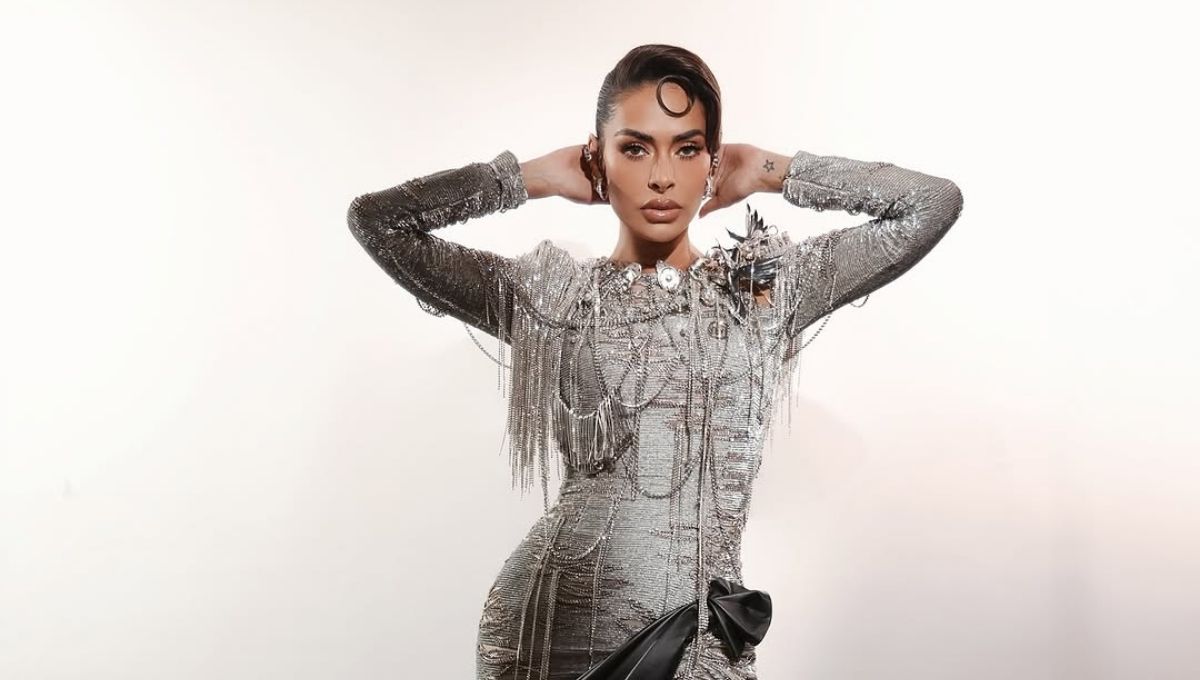 Galilea Montijo luce vestido inspirado en su abuela en LCDLF