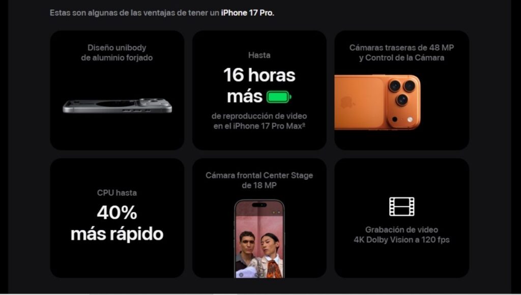 iPhone 17 Pro cuánto cuesta