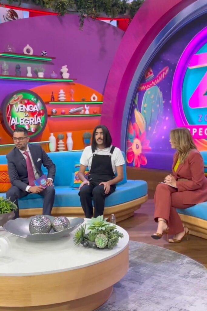jezzini reaparece en venga la alegria para anunciar proyecto musical