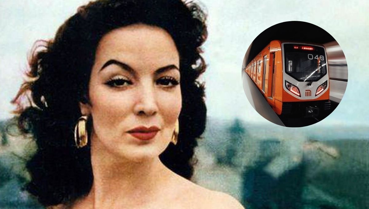 Metro de la CDMX fue un regalo para María Félix