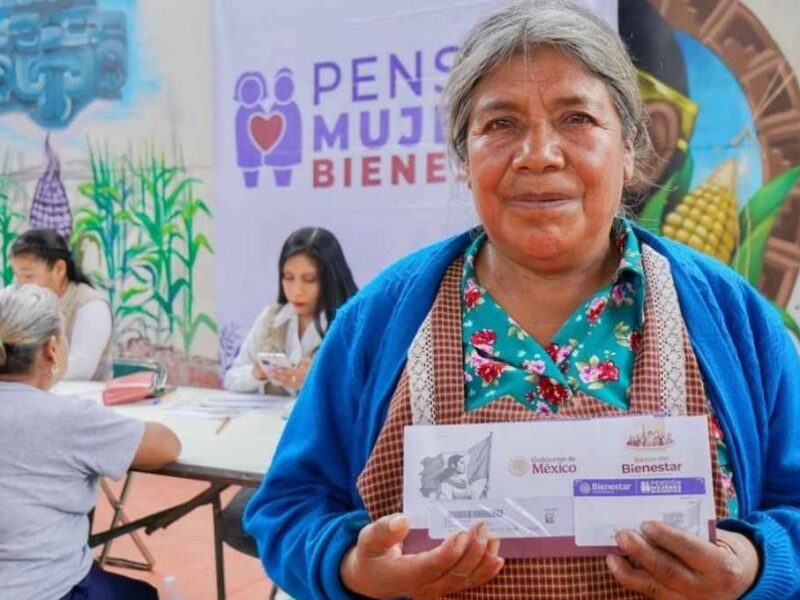 Fecha de entrega de la tarjeta Pensión Mujeres Bienestar