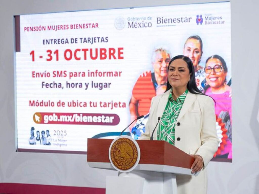 Pensión Mujeres Bienestar fechas de entrega de tarjetas
