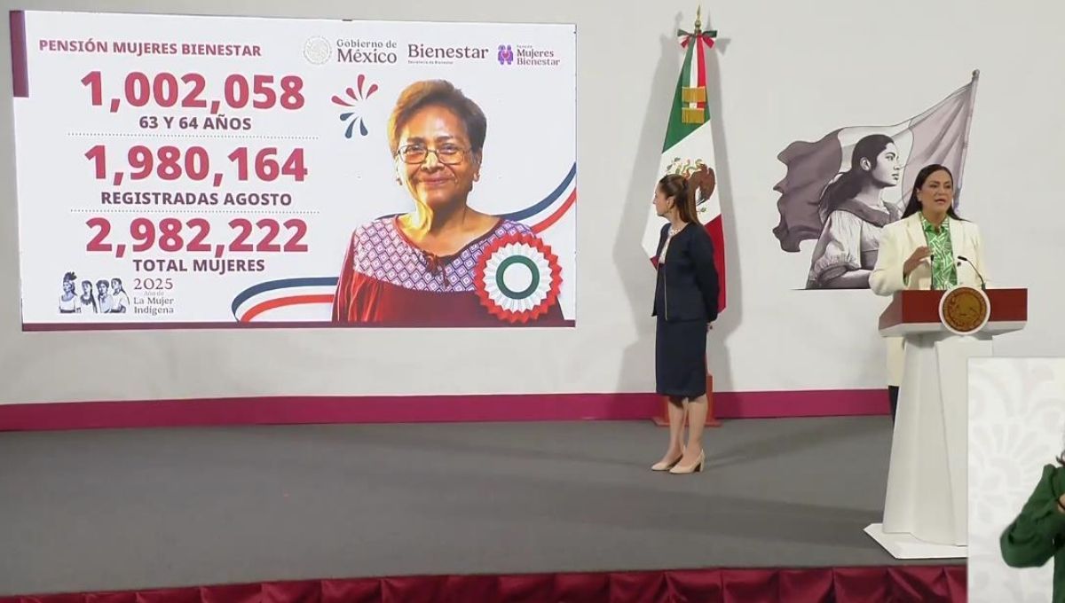 Pensión Mujeres Bienestar entrega de tarjetas