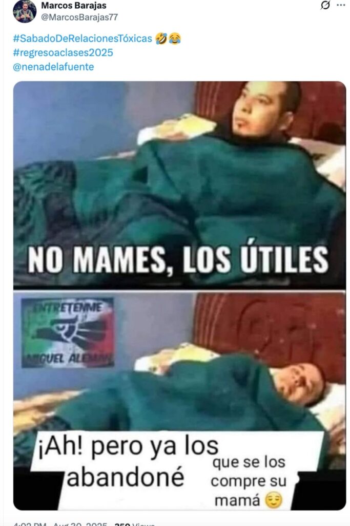 regreso a clases 2025 memes