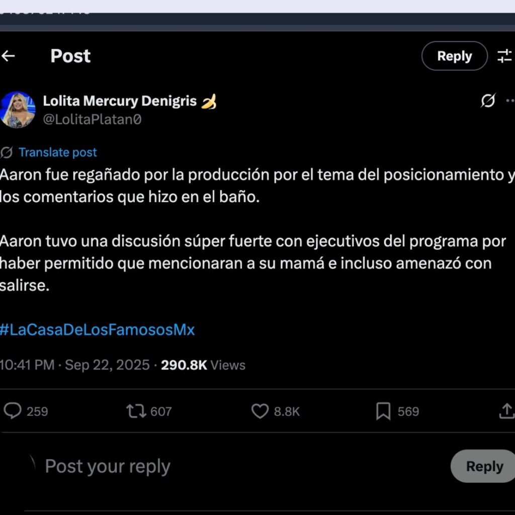rumores dicen que hubo pleito de la produccion de lcdlfm con aaron mercury