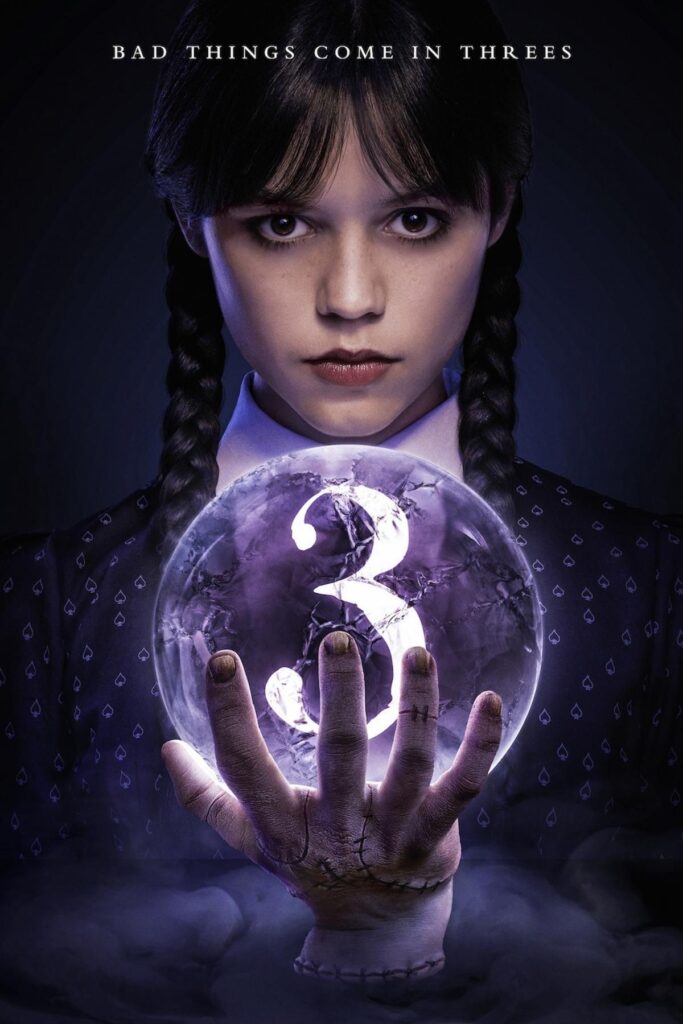 Confirman tercera temporada de Wednesday en Netflix