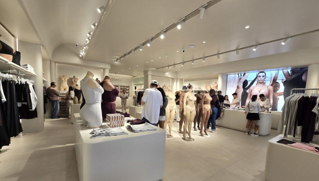 Tienda Skims de Kim Kardashian en CDMX