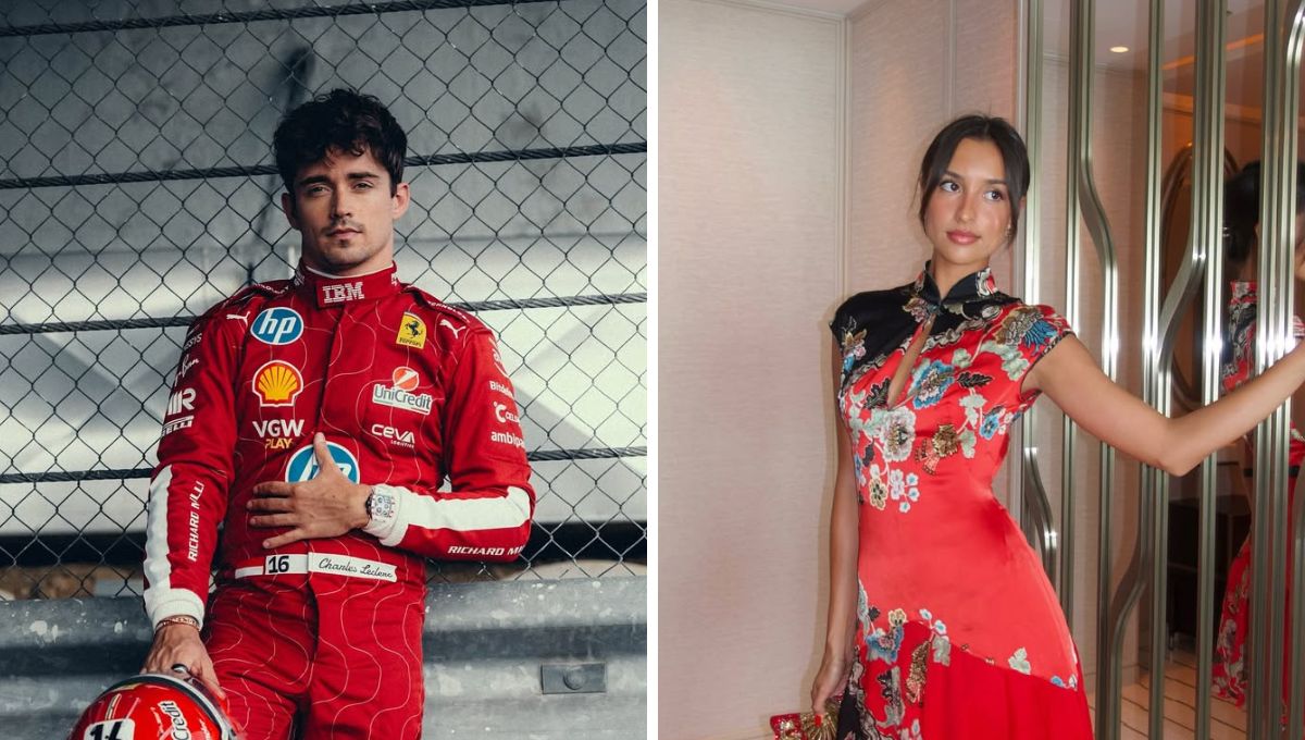 Quién es la novia de Charles Leclerc