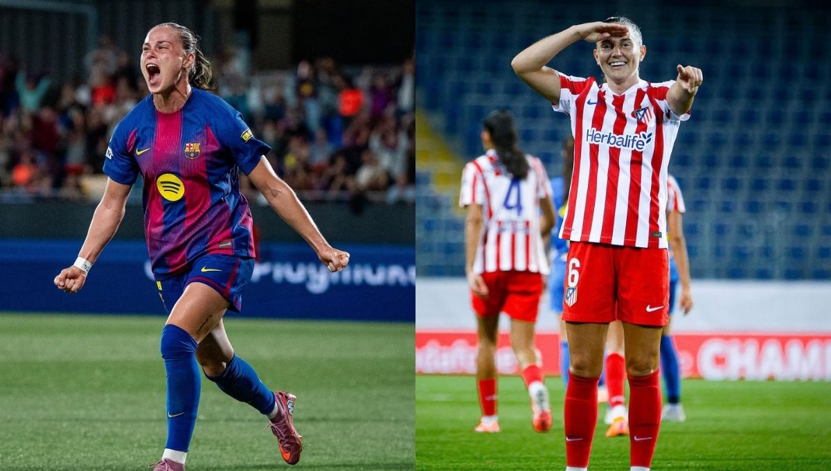 a que hora y donde ver el partido de barcelona femenino vs atletico de madrid