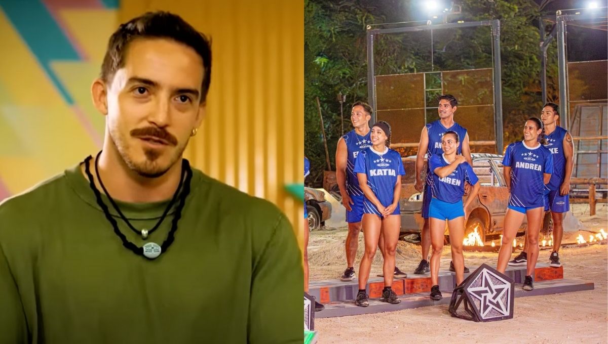 asi fue la advertencia de aristeo cazares al equipo azul de exatlon mexico