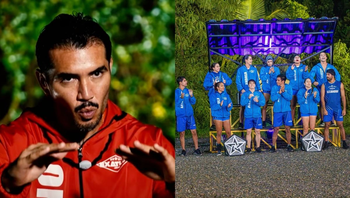 asi fue la amenaza que le lanzo mono osuna al equipo azul en exatlon mexico 2025