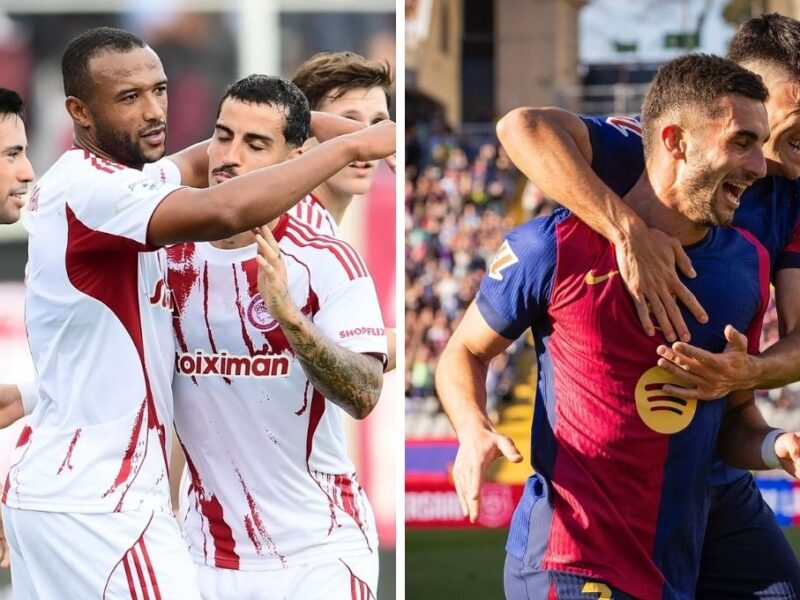 ¿Dónde y a qué hora ver en vivo el partido Barcelona vs Olympiacos:?