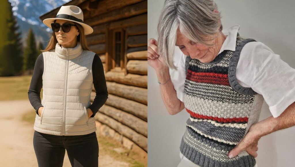Chalecos ideales para mujeres mayores de 50 años