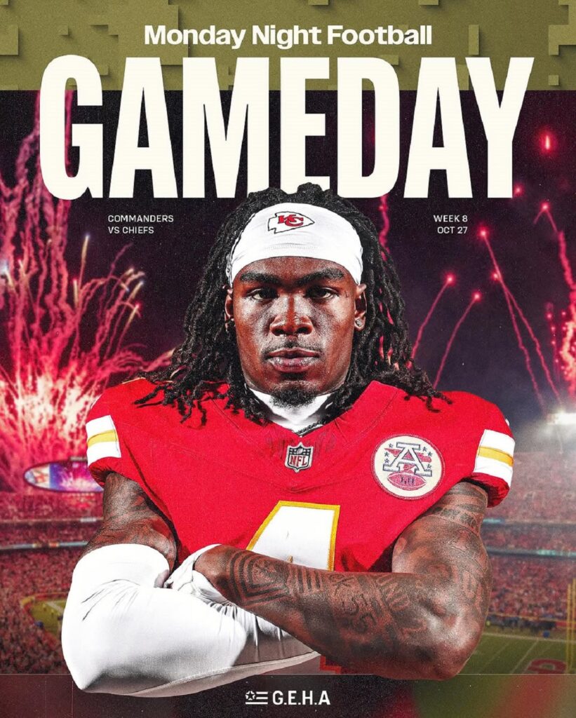 Chiefs vs Commanders a qué hora y dónde ver en vivo el juego de la NFL