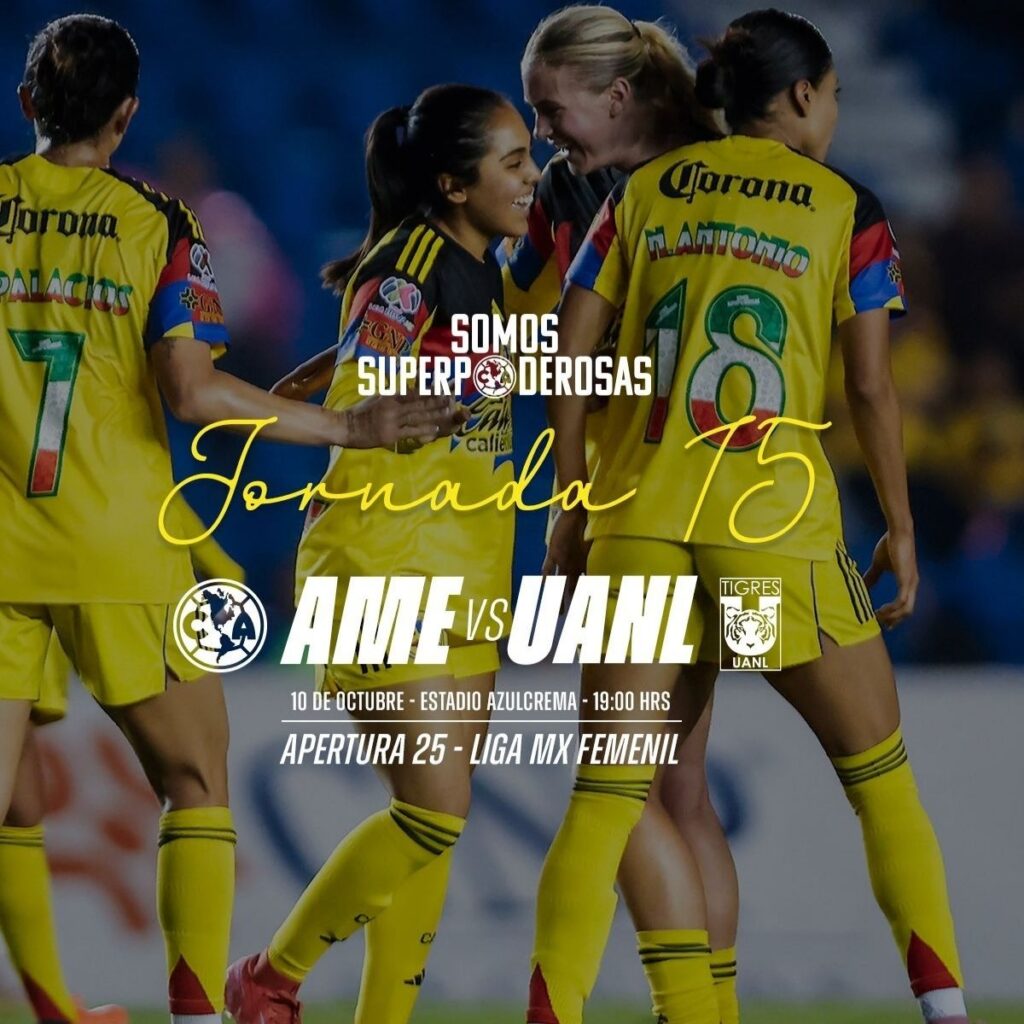 donde ver en vivo el america vs tigres femenil hoy 10 de octubre