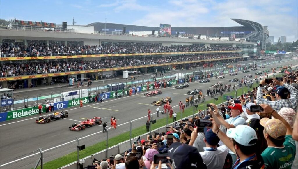 donde ver en vivo la carrera del gp de mexico 2025