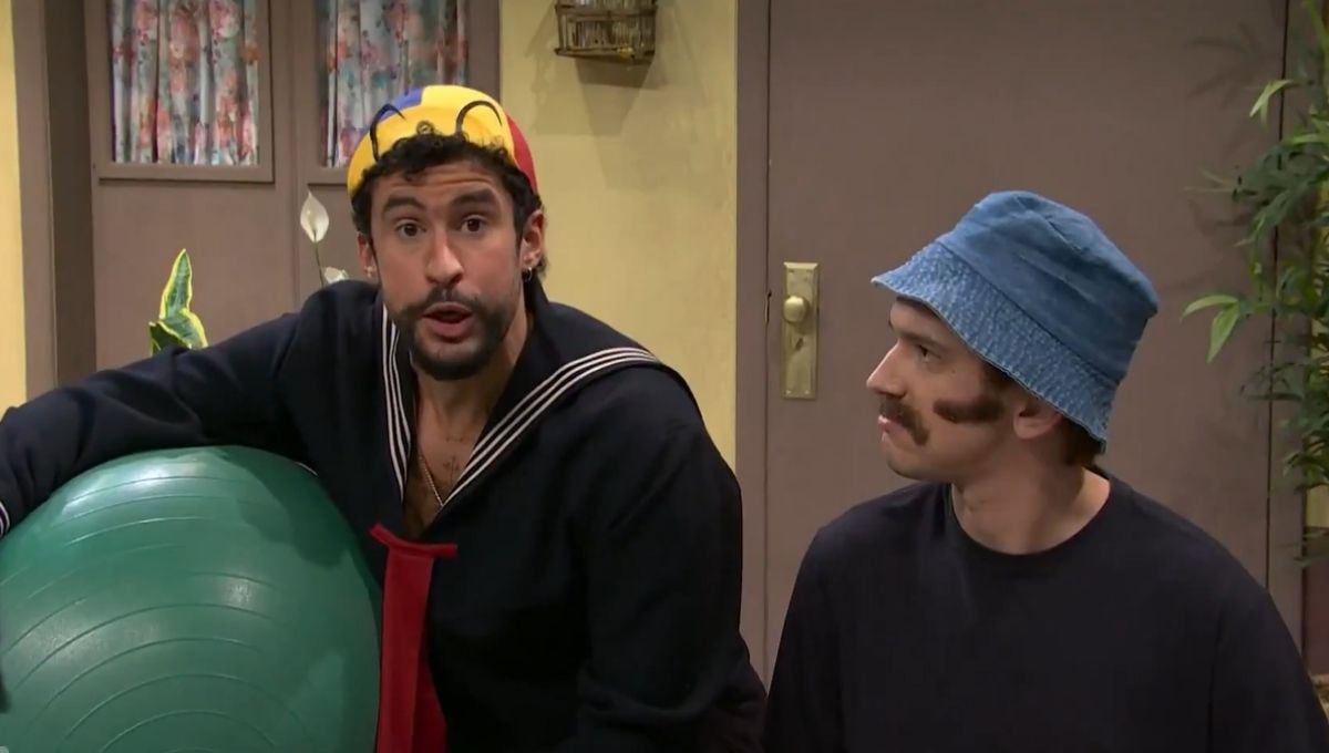 Bad bunny presenta homenaje a El Chavo del 8 en Saturday Night Live