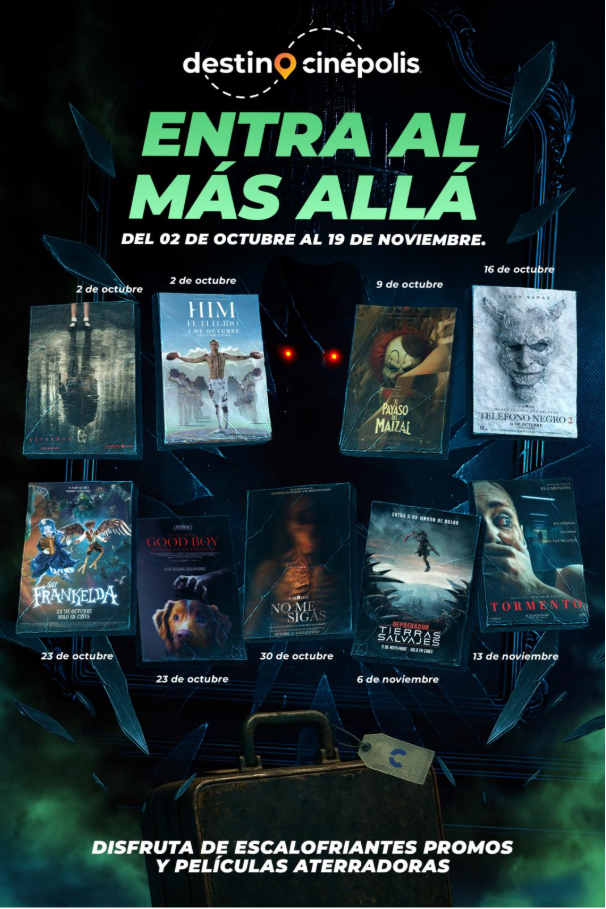 Ciclo de películas de terror en Cinépolis
