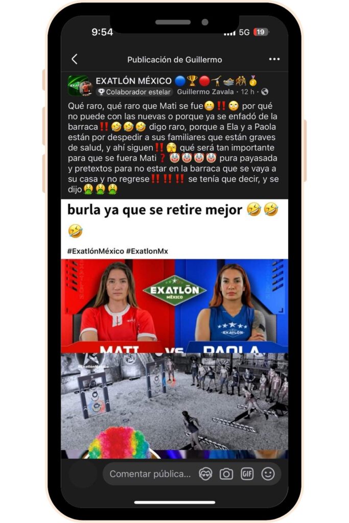 fans acusan a la produccion de exatlon mexico de favoritismo por salida de mati alvarez