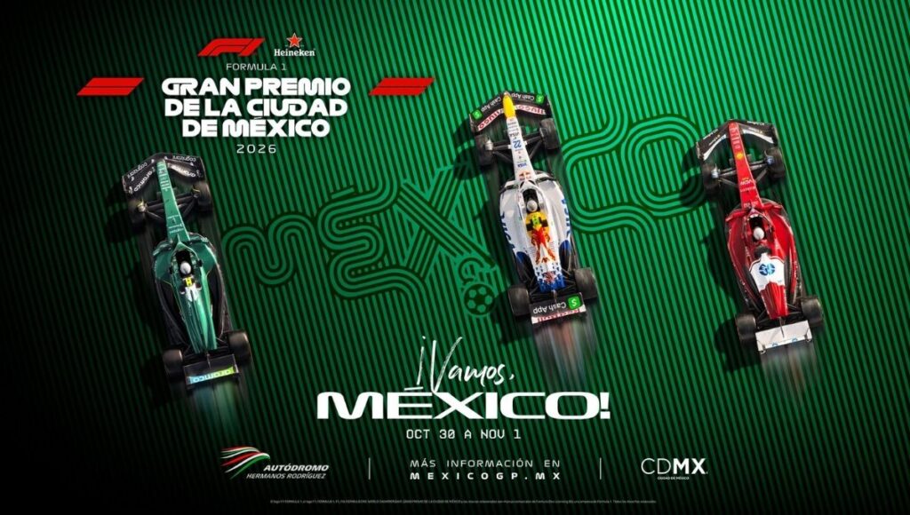 fechas de venta y preventa de boletos para el gran premio de mexico 2026
