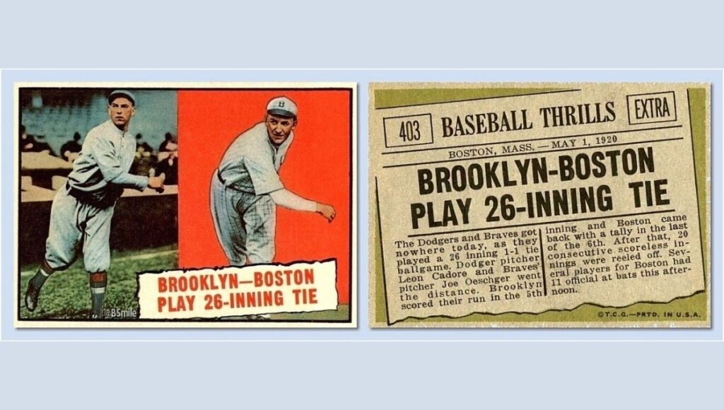 juego mas largo en la historia del besibol