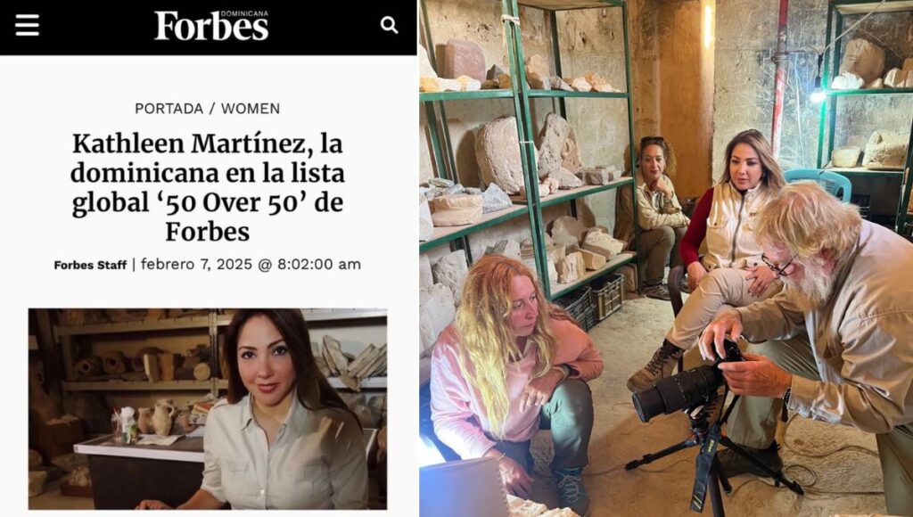 Kathleen Martínez hace avances de presunta tumba de Cleopatra