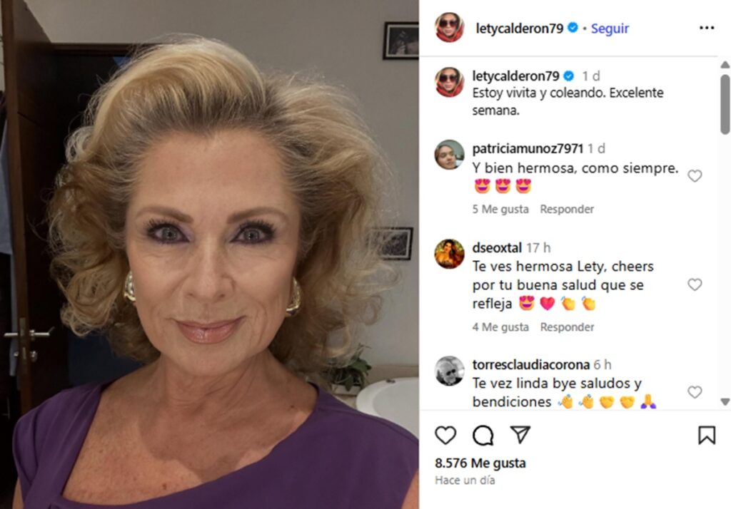 Galilea Montijo aclara si falleció Leticia Calderón