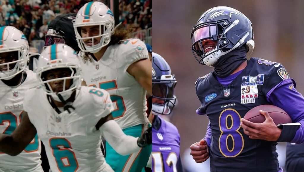 Ravens vs Dolphins del 30 de octubre