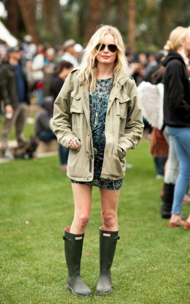 Idea de looks con botas de goma
