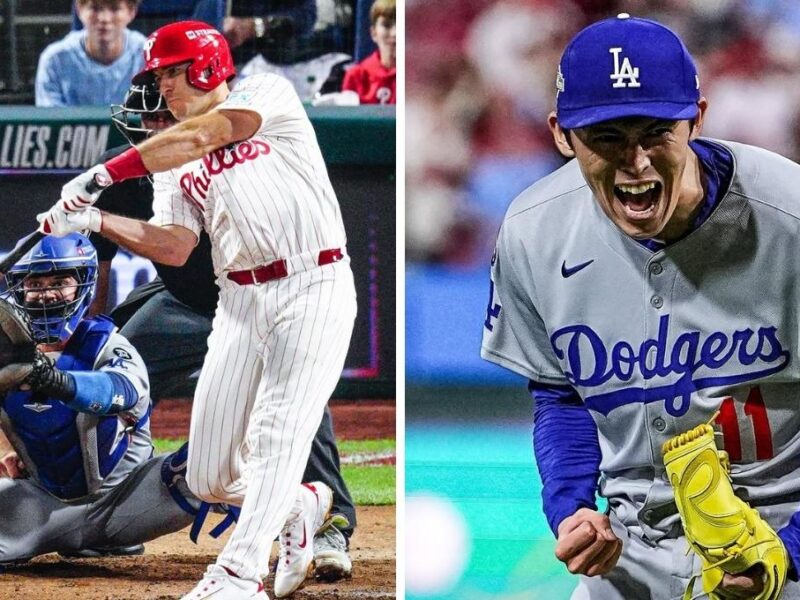 Phillies vs Dodgers: dónde ver hoy en vivo