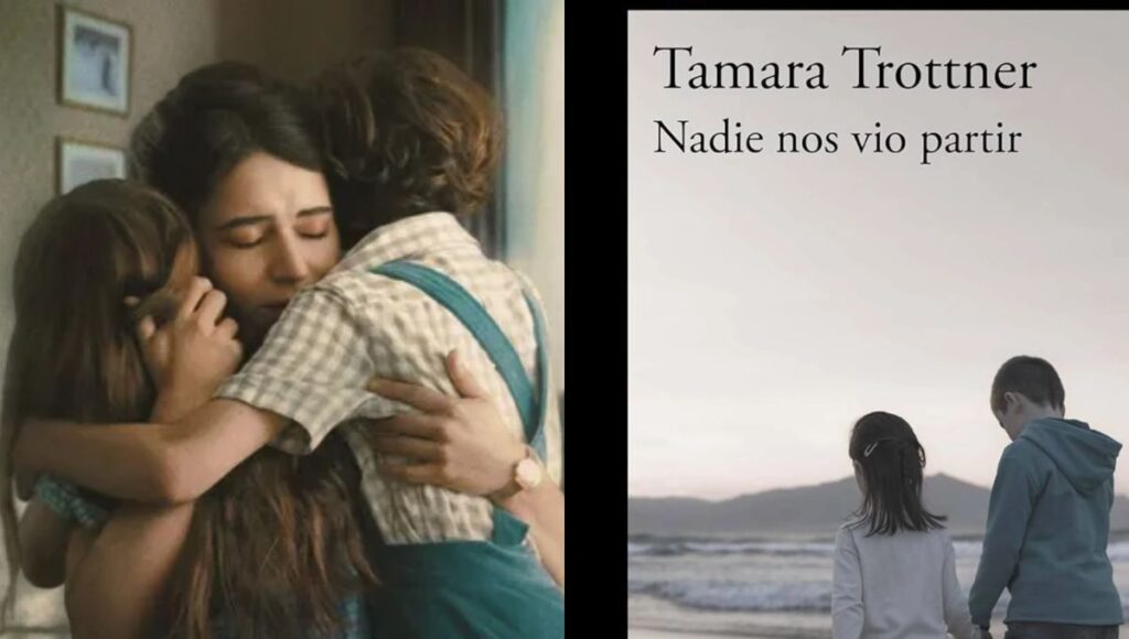 Nadie nos vio partir novela que inspiró la serie de Netflix