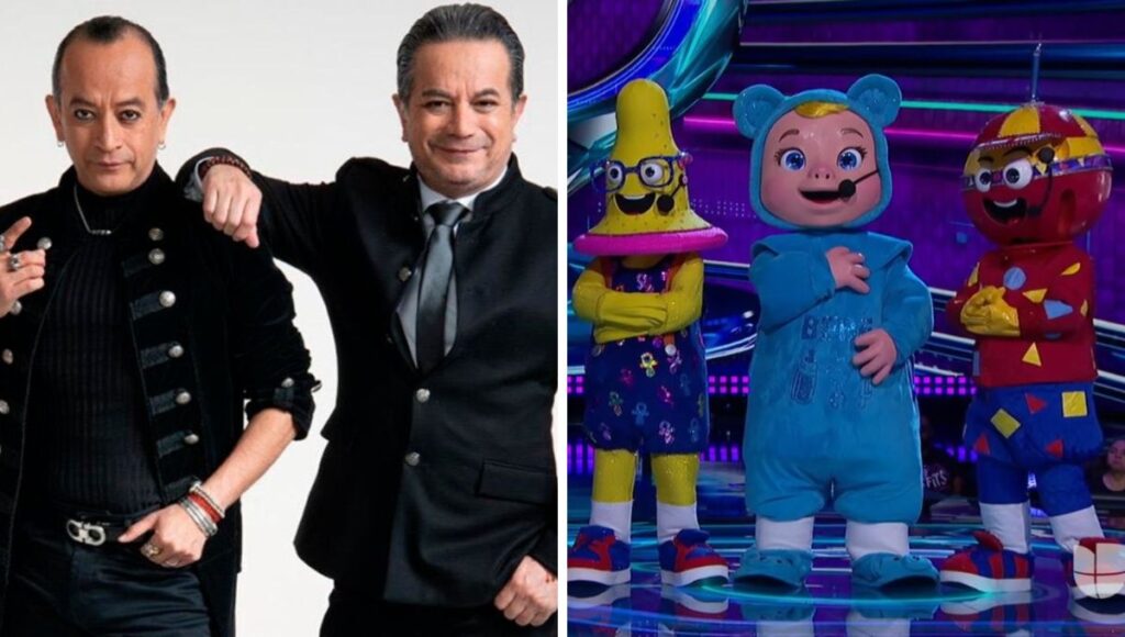 Freddy y German Ortega en Quién es la máscara