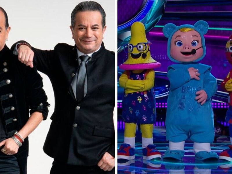 Freddy y German Ortega en Quién es la máscara