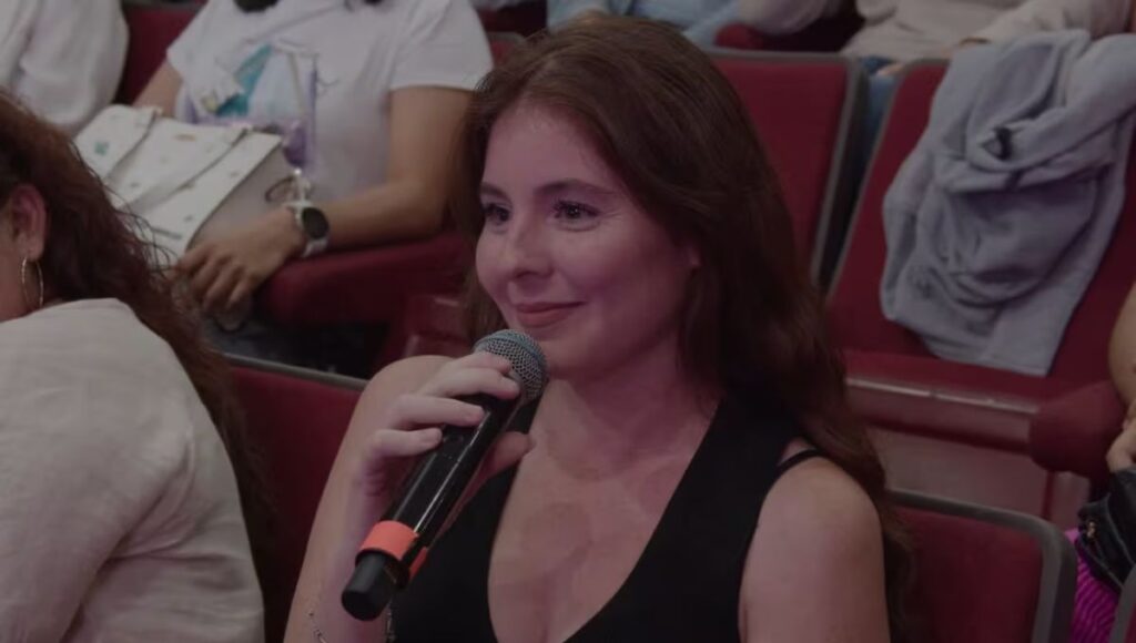 Natalia Montaño Ruelas, funcionaria exhibida por Franco Escamilla