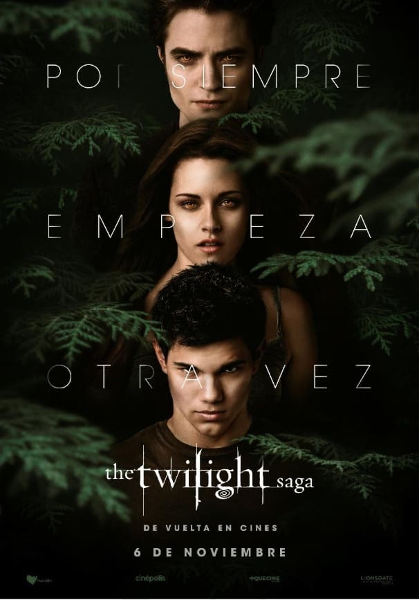 Crepúsculo de vuelta a los cines