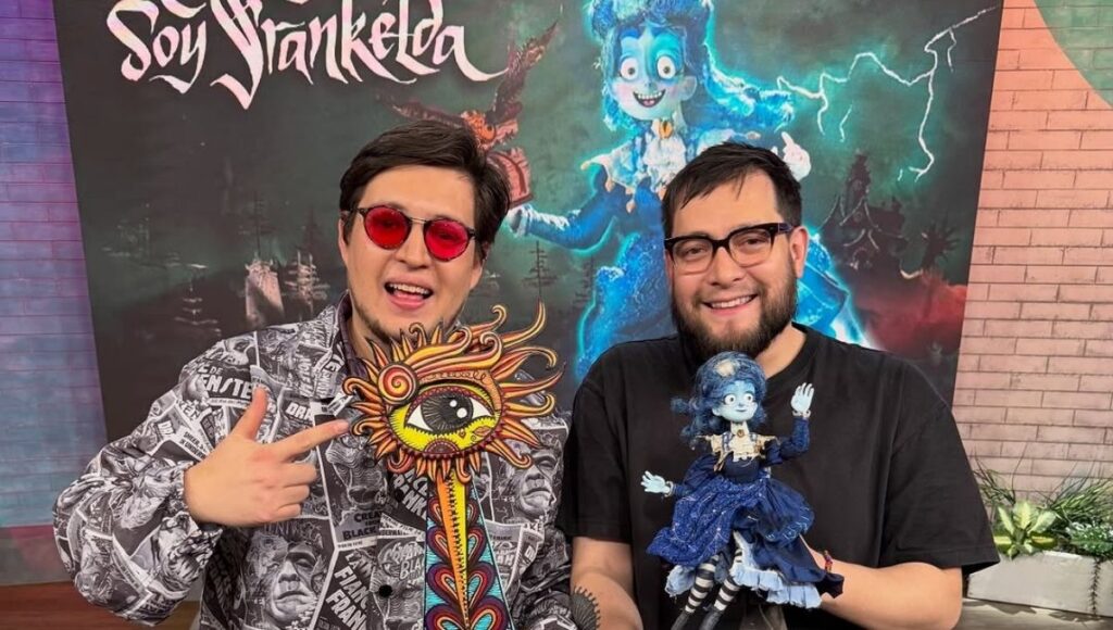 Directores de Soy Frankelda curso de stopmotion