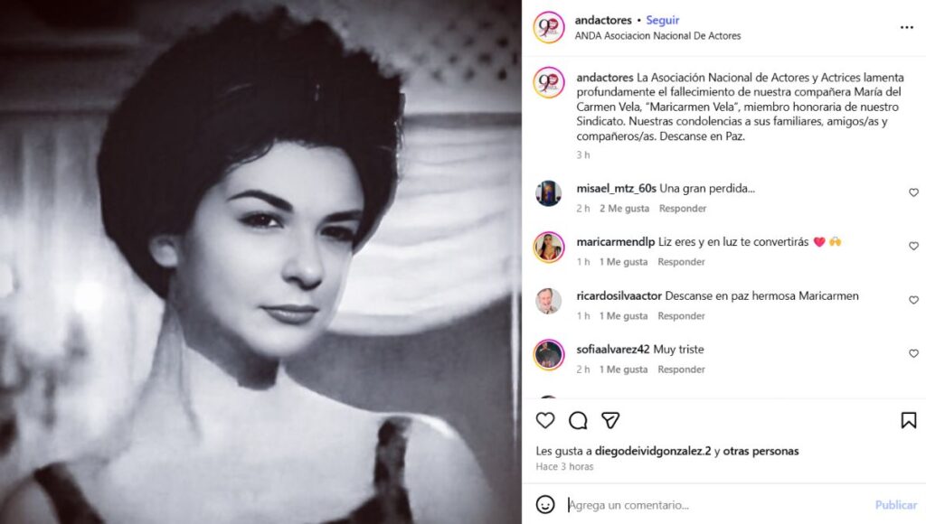 De qué murió Maricarmen Vela actriz de El Chavo del 8