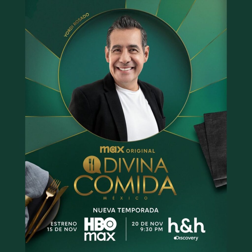 Calendario de estreno Divina Comida México 2025