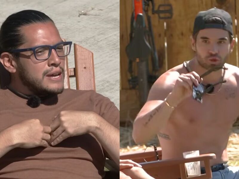 Eleazar Gómez acusa a Teo por querer enterrarlo fuera de La Granja VIP