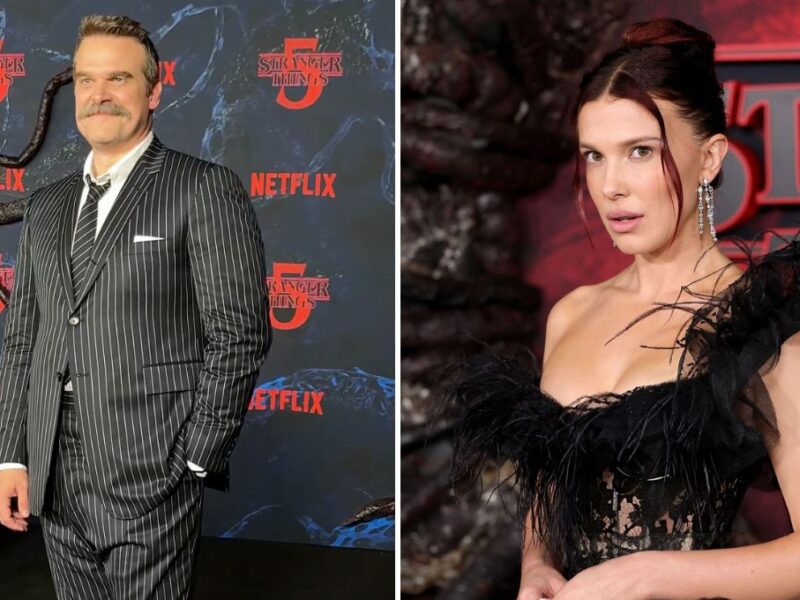 Polémica entre Millie Bobby Brown y David Harbour