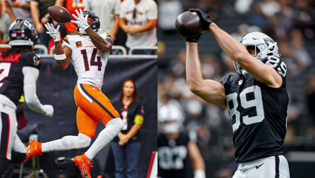 Horarios y dónde ver el juego de los Broncos vs Raiders NFL