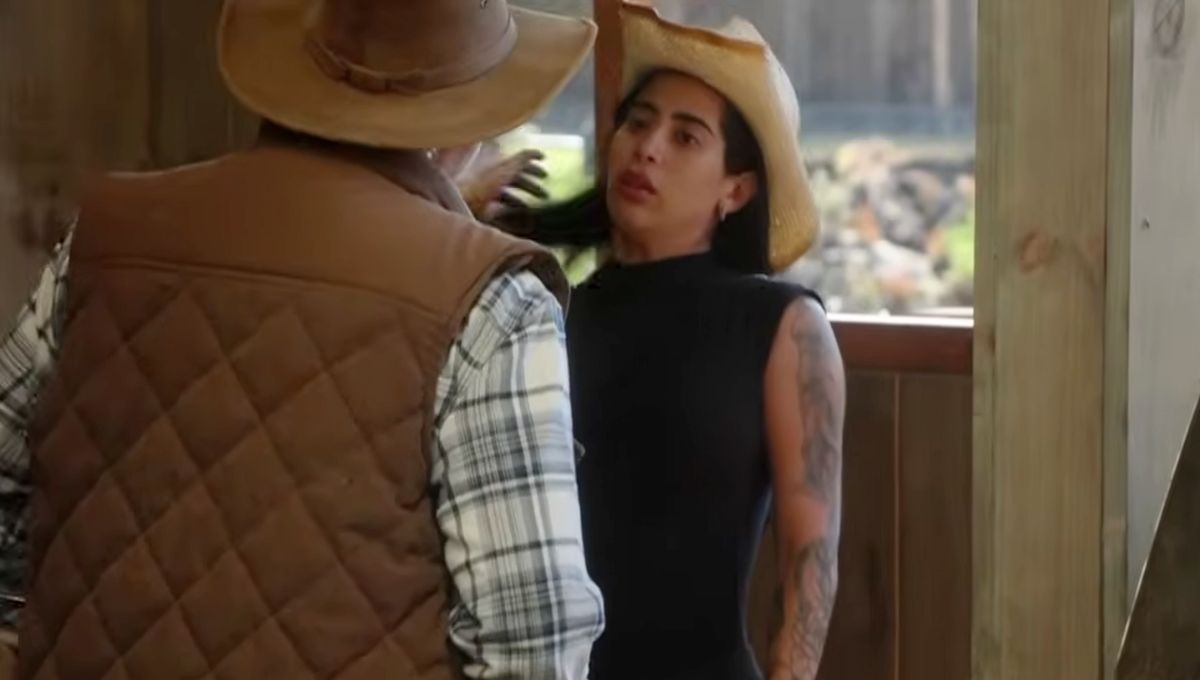 Kim Shantal se niega a bañar las vacas en La Granja VIP