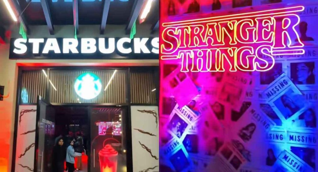 Conoce el Starbucks de Stranger Things